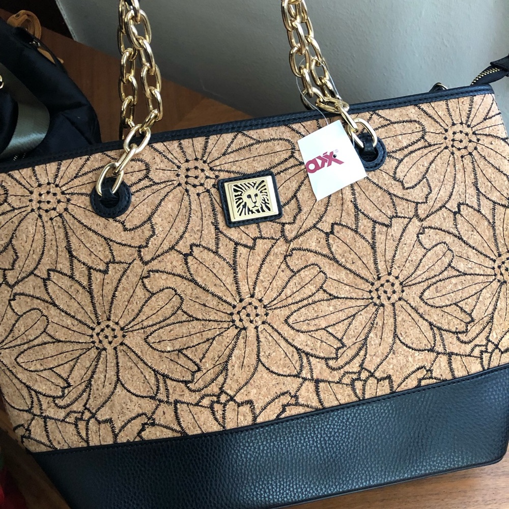 Anne Klein Embroidered Tote (NWT)